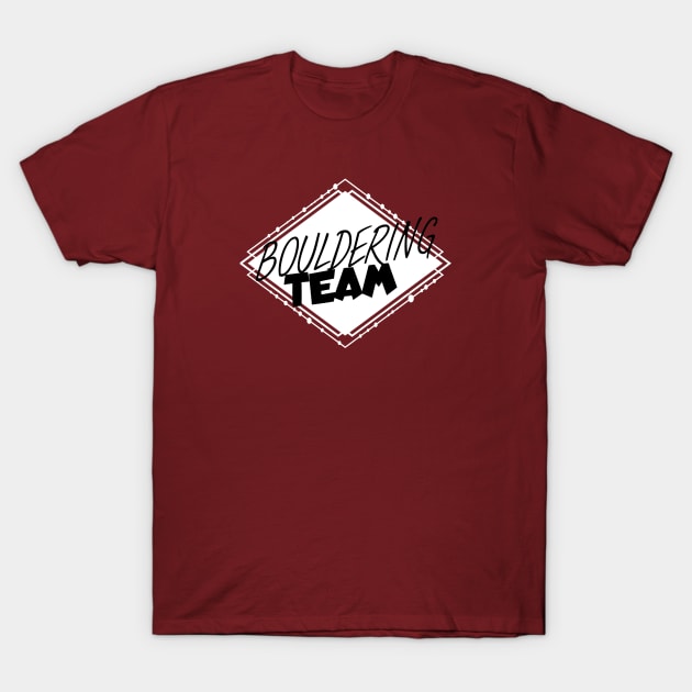 Bouldering team T-Shirt by maxcode